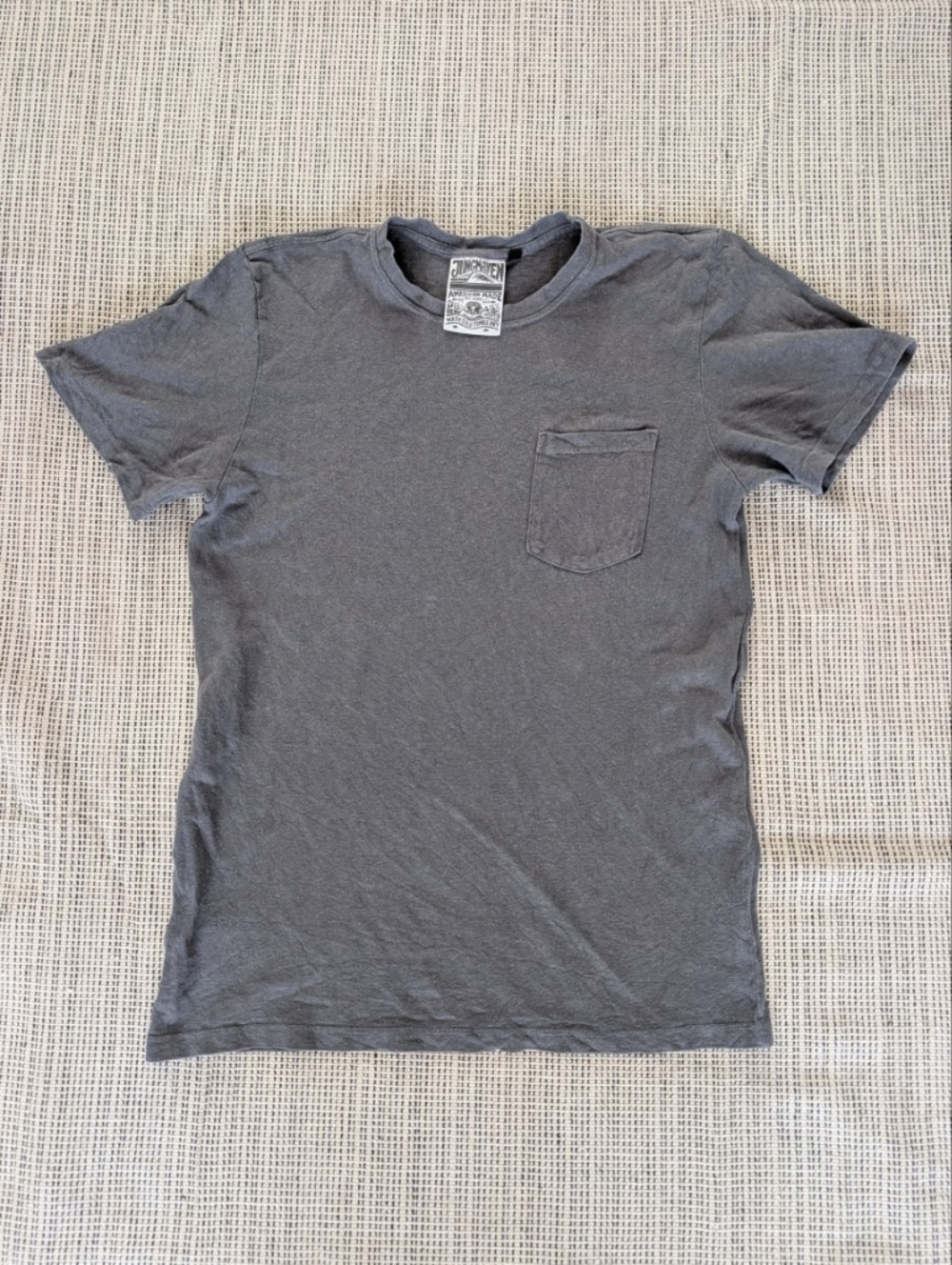 Jungmaven Baja Pocket Tee in Gray